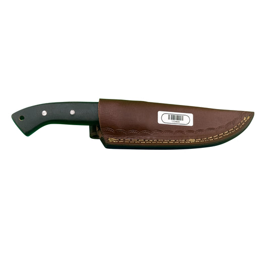 Rogue Talon Fixed Blade Knife – Synthetic Handle with Leather Sheath
