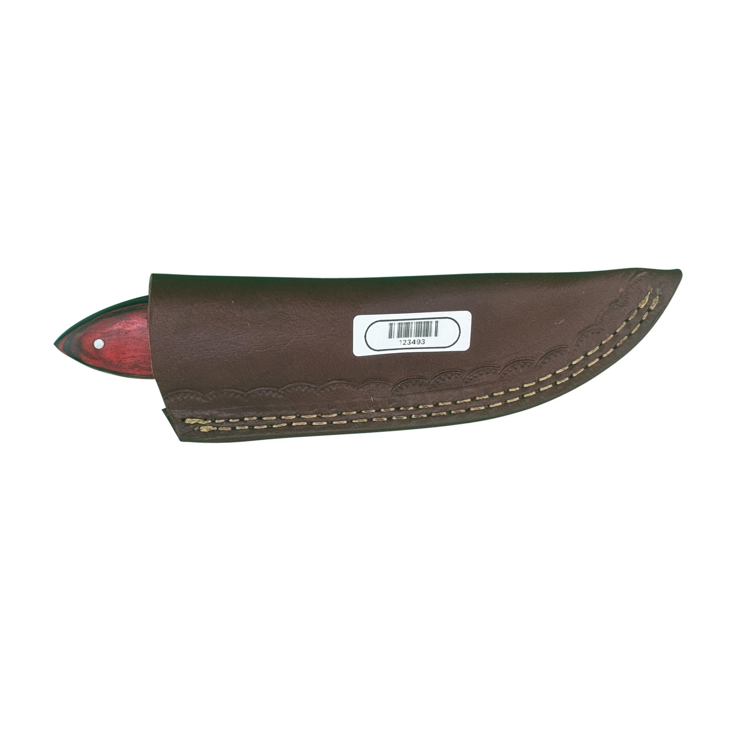 The Redwood Hunter – Fixed Blade Knife with Leather Sheath