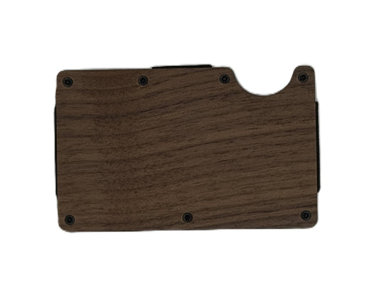 Wood Grain RFID-Blocking Wallet – Minimalist Style with Natural Flair