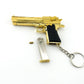 Golden Desert Eagle Toy Keychain