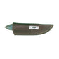 The Glacier Ridge – Curved Blade Knife with Dyed Blue Wood Handle & Leather Sheath