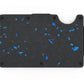 Forged Carbon Fiber RFID Wallet – Blue Flake Edition