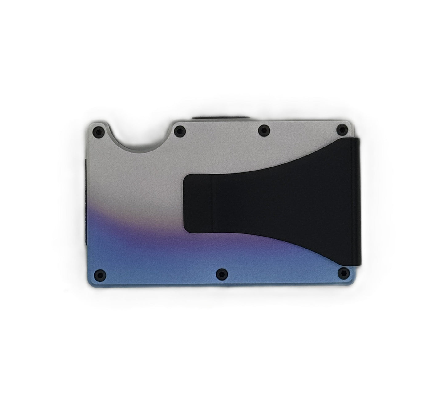 Titanium Gradient RFID-Blocking Wallet – Slim, Secure & Ultra-Durable